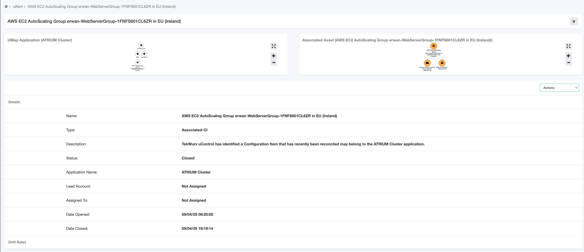 uControl Maintain and Monitor - uAlert